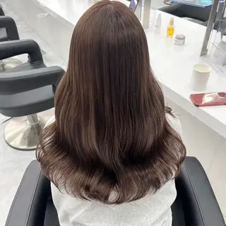ロング カラー 🍀ブラウンベージュ sakura🍀のヘアスタイル