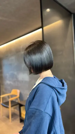 ショート カラー ヘアアレンジ 韓国ヘア指名率 No. 1小堀京介のヘアスタイル