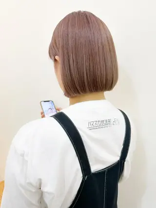 ショート カラー 👑銀座ショート/ 絶壁補正/金子涼👑のヘアスタイル