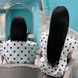 ロング シールエクステ/ 新宿🦋FUMINAのヘアスタイル