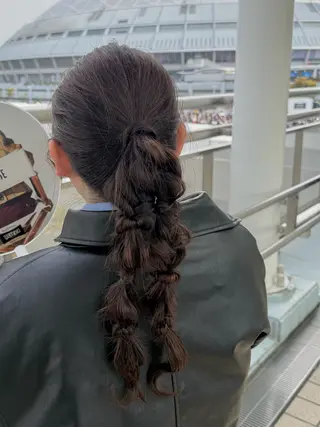 ヘアアレンジ 推し活・参列ヘア🎀 札幌ヘアセット専門のヘアスタイル