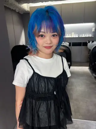 ショート カラー デザインカラー /rioのヘアスタイル