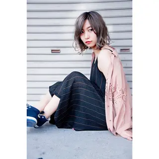 ショート カラー 樽見 怜のヘアスタイル