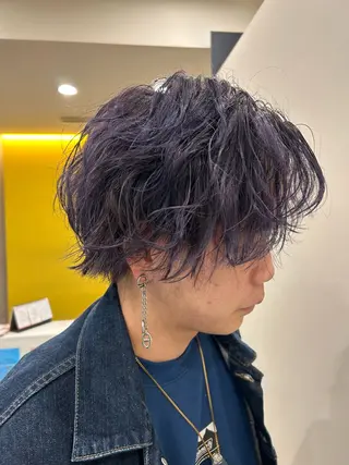 メンズ 河田 日和のヘアスタイル