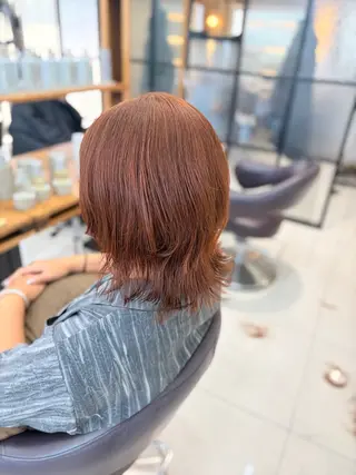 ミディアム カラー メンズパーマ/ウルフ /似合わせカット滉一のヘアスタイル