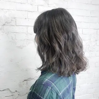 ミディアム カラー welring hair salonのヘアスタイル