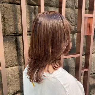 ミディアム カラー メンズカット ✂️あいのヘアスタイル