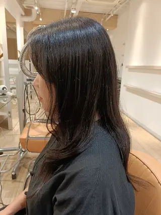 ロング アクツ シズカのヘアスタイル