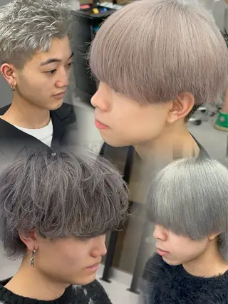 カラー パーマ メンズ 札幌メンズ指名 No. 1/光👑のヘアスタイル