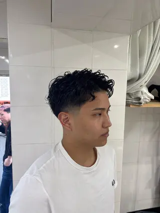 メンズ 社会人フェード特化 ／渋谷の雄大のヘアスタイル