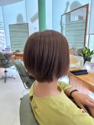 ショート 謝花 萌のヘアスタイル