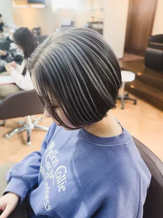 ショート ショート/ボブ ハイトーン❤️原航平のヘアスタイル