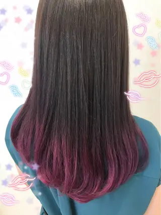 ミディアム カラー 新宿駅近♡個室 ♡関口三都季🌜のヘアスタイル