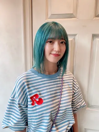 ミディアム 🉐学生&U24🉐 ミニモ限定🤩千田のヘアスタイル