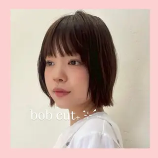 ショート カラー 大人韓国レイヤー🫧 暖色カラー/はるのヘアスタイル