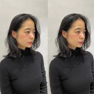 ミディアム 【店長】原田 貢太郎のヘアスタイル