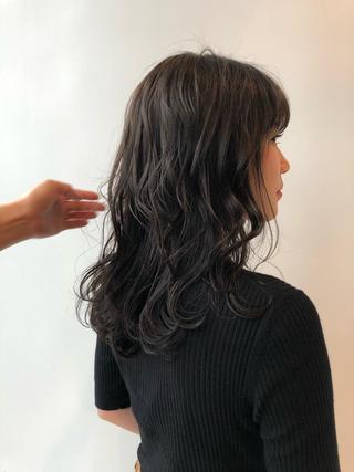 ロング パーマ 横地 凌のヘアスタイル
