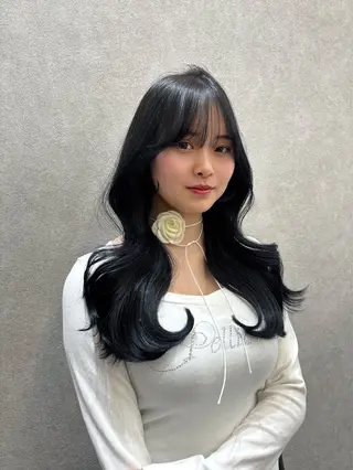 ロング カラー 🍒ブリーチなしカラ ー/Sakura🍒のヘアスタイル