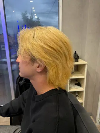 ミディアム メンズ 小林 涼那のヘアスタイル