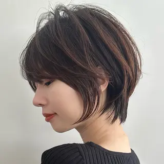 ショート 朝ラク/大人ショート /銀座/若狭真央のヘアスタイル