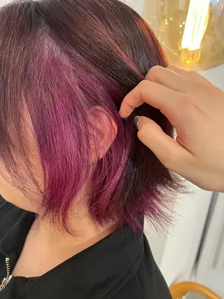 カラー 金山/透明感カラー ヘッドスパ/hinaのヘアスタイル