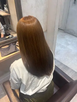 ロング lutia池袋 momoka⠀のヘアスタイル
