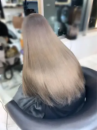 ロング カラー 銀座🪽⋆.* MIKIのヘアスタイル