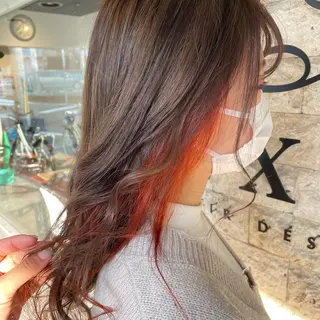 ロング アクストスタイル川勝 しずかのヘアスタイル
