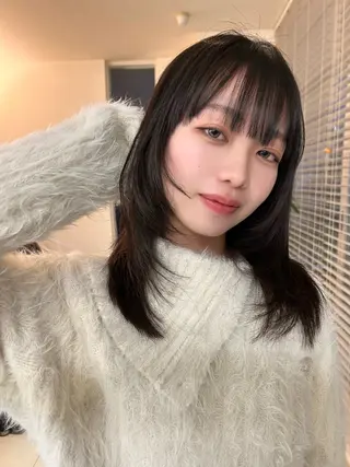 ロング nina🤎/ 似合わせカットのヘアスタイル