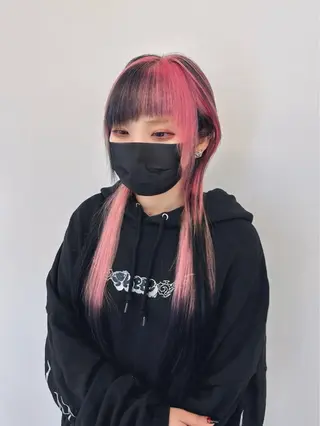 ☠️地雷ギャル職人⚡ りんのヘアスタイル