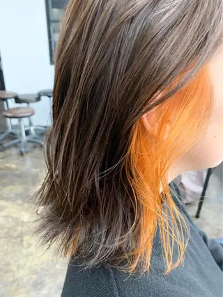 ミディアム 初めてでも失敗しない 透明感カラー Miiのヘアスタイル