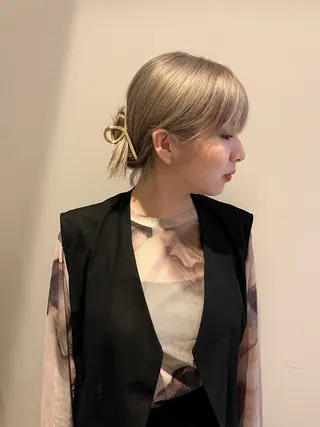 セミロング カラー 期間限定 ショート特化/表参道のヘアスタイル
