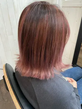 ミディアム 紙屋 隼人のヘアスタイル