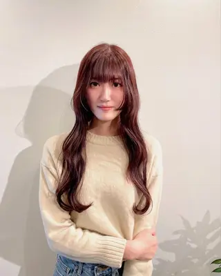 ミディアム カラー 悦喜 雅史のヘアスタイル