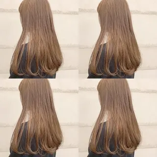 カラー 透明感カラー✂︎ /縮毛矯正/YUKAのヘアスタイル