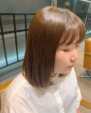 ミディアム カラー レイヤースタイル⭐️ 村上のヘアスタイル