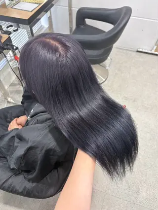 ロング miku/ラベンダー 透明感カラー🪻❤︎のヘアスタイル