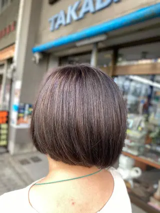 ショート ゆぴ☾/推しカラー /ハイトーンのヘアスタイル