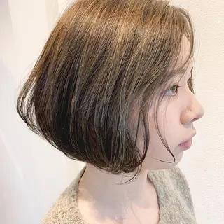 ショート カラー 中川 竜誠のヘアスタイル