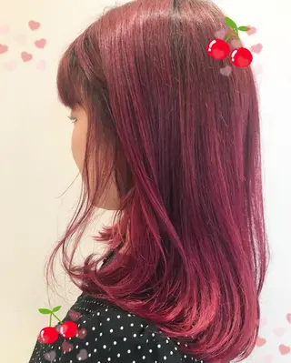 カラー 新宿駅近♡個室 ♡関口三都季🌜のヘアスタイル