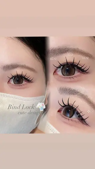 マツエク・マツパ CreBiA🩶 cocoroのマツエク・マツパデザイン