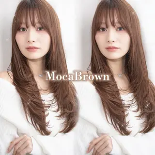 ロング カラー 💎あおい💎大宮/ 艶髪/ワンカラー🫧のヘアスタイル