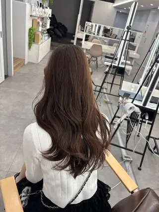 ロング カラー Hina🫧透明感 /上品/モテ🫧のヘアスタイル