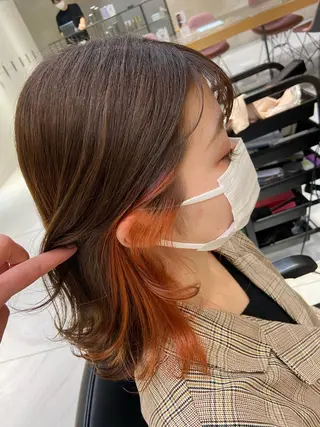 セミロング APOLLO♡ ＭＩＯのヘアスタイル