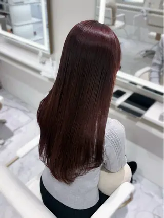 ロング カラー ParveMix🎀 稲垣 詞葉のヘアスタイル
