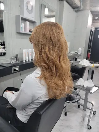 ロング カラー ヘアアレンジ ❇️安達 優心❇️ レイヤー/艶髪特化のヘアスタイル