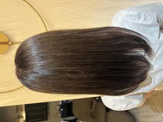 セミロング カラー ルミエール ブリーチ/ハイトーンのヘアスタイル