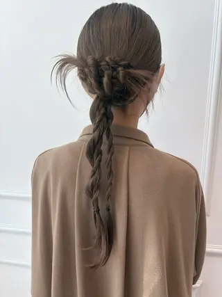 ロング ✂️小顔カット✂️ 山本有紀のヘアスタイル