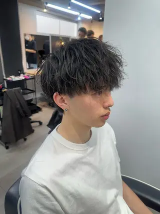 メンズ 大宮/海外風パーマ 🇺🇸隼也🇪🇸のヘアスタイル