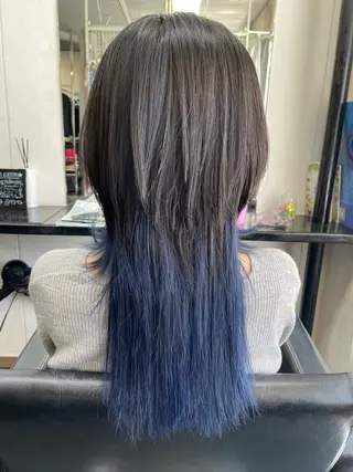 ロング カラー 💜Rebre** Mayu💜のヘアスタイル
